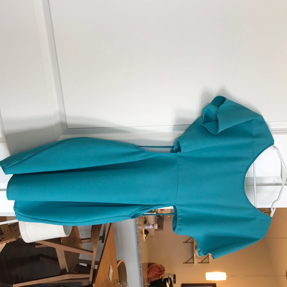 Stylish teal dress